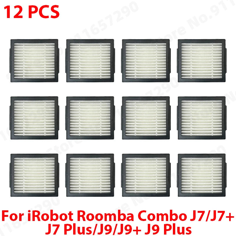 Main Side Brush Roller Mop Filters Dust Bag Spare Parts For IRobot Roomba Combo J7/J7+ J7 Plus/J9/J9+ J9 Plus Accessories