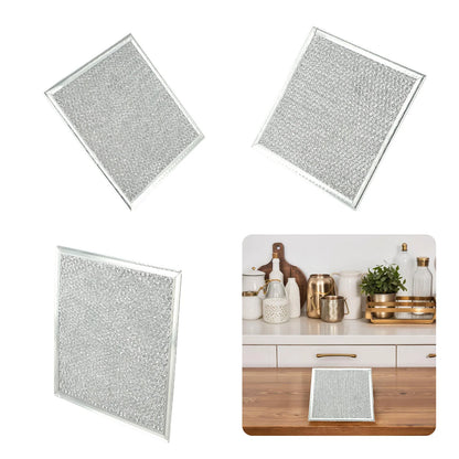 1PCS Filter Screen Aluminum Cooker Hood Filter for Ven.tline BCC024600 8x8in Range Hood Vent Filter Purify Air Parts for Kitchen