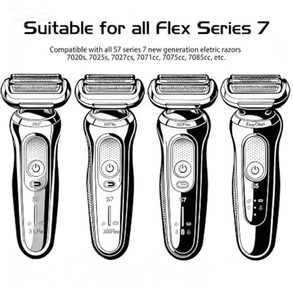 73S Replacement Shaver Head Compatible with Braun Series 7 — 1 / 2 Pack
