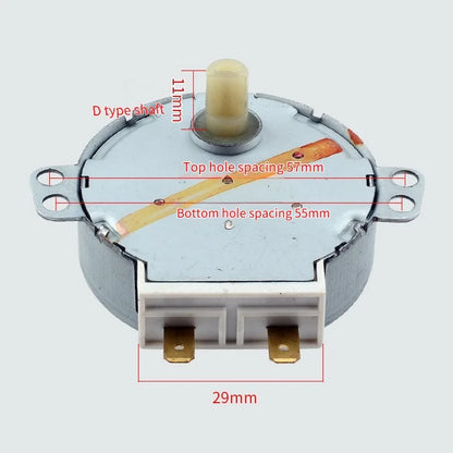 Microwave Synchronous Motor AC 220-240V 4W 49TVZ-A2 Turntable Motor Replacement Part for Oven