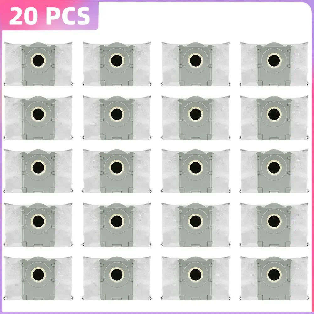 Compatible with Ecovacs Deebot T30C / T30C OMNI Parts Main Roller Side Brush Filter Mop Cloth Dust Bag