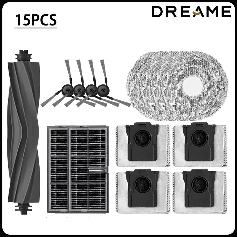 For MOVA P70 Pro Ultra Robot Vacuum Cleaner Accessories:Main Side Brush Mop Cloth Filter Dust Bag Parts Spare.