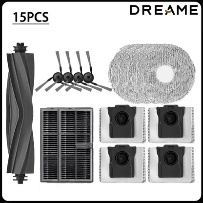For MOVA P70 Pro Ultra Robot Vacuum Cleaner Accessories:Main Side Brush Mop Cloth Filter Dust Bag Parts Spare.