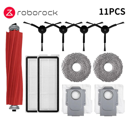 Compatible with Roborock Q Revo MaxV / Q Revo S / Q Revo Pro Robot Aspirador Accesorio Bolsa De Polvo Cepillo Lateral Principal Filtro HEPA Paño