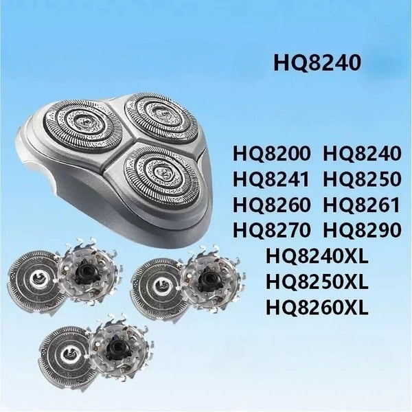 HQ9 Replacement Head Razor Blade Compatible with Philips Shaver HQ8200 HQ8240 HQ8241 HQ8260 HQ8261 HQ8270 HQ8260XL HQ8270XL HQ8290XL
