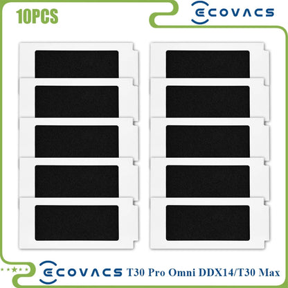 For Ecovacs Deebot T30 PRO OMNI / T30 Max / T30 / DDX14 Vacuum Cleaner Main Side Brush Filter Mop Cloth Replacement Parts
