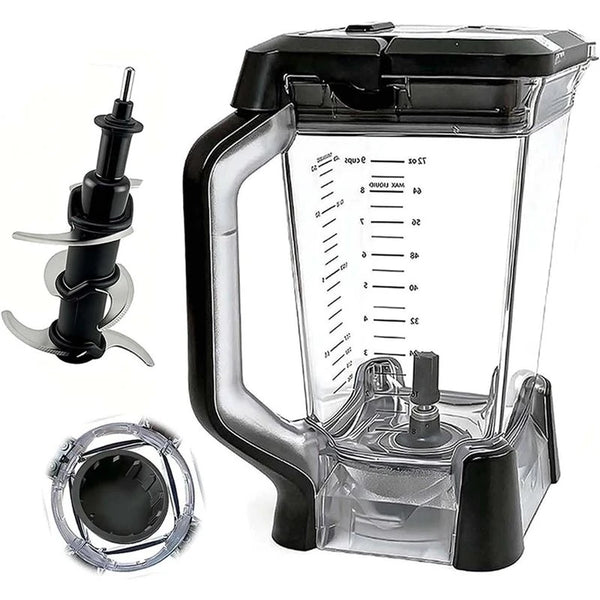 ~ Replacement Pitcher For Ninja Blender 72OZ XL Cup- Works Models BN750 BN750C BN751 BN751C BN753TGT BN8