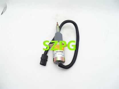 For 24V Fuel Shut Off Solenoid 3932320 Compatible with Cummins Engine 6BT 4BT 5.9L