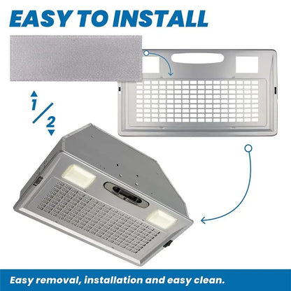 A23Q-For Broan PM390 PM250 Range Hood Grease Filters Range Hood Vent Replacement Parts Grease Filter Screens