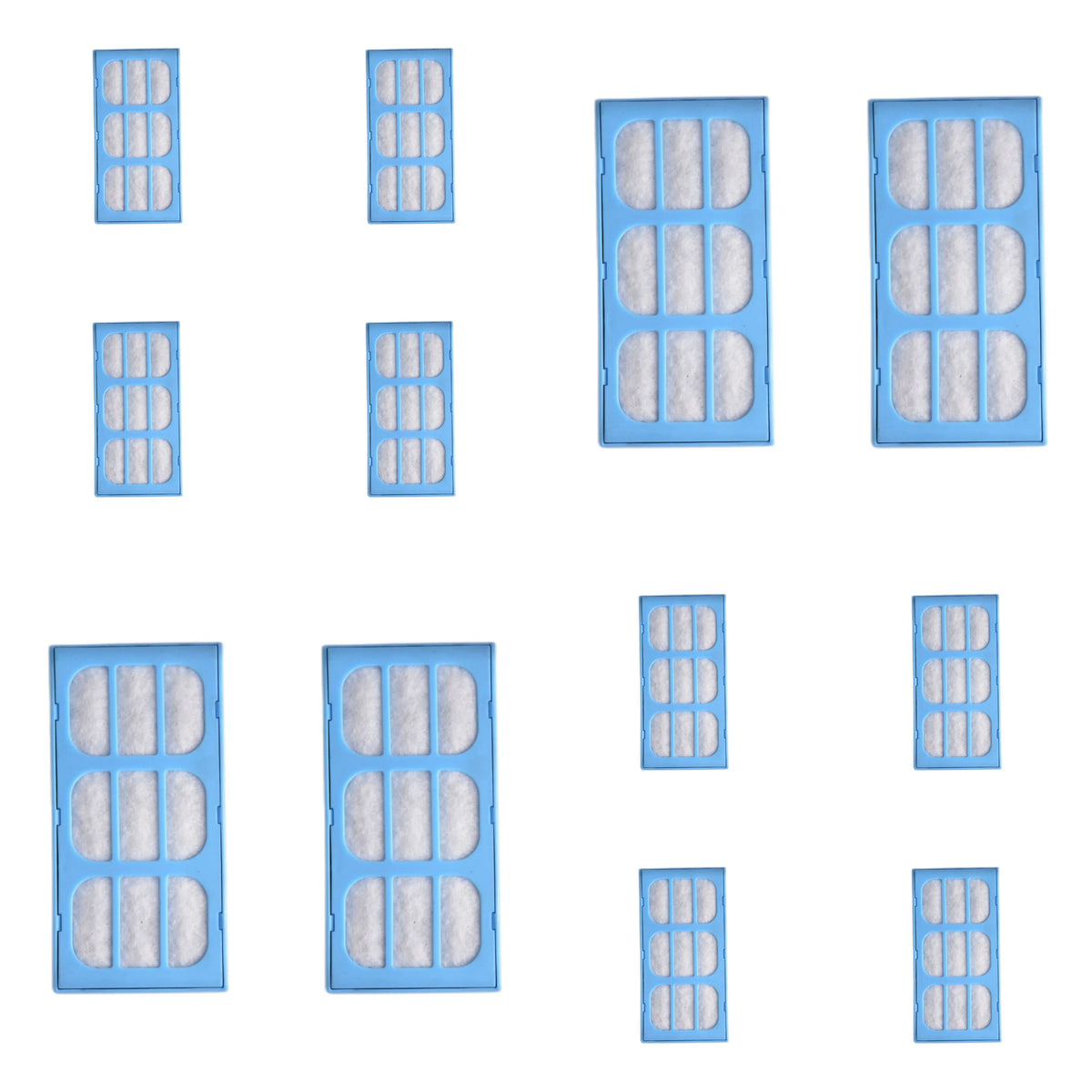 Replacement Water Filter Cartridges Fit for Cat Dog Mate Fountains 12PCS