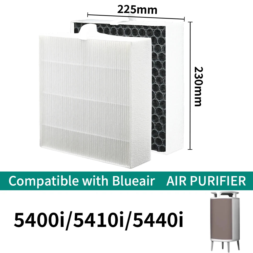 Air purifier filter replacement kit Compatible with Blueair 5400i 5410i 5440i Household air purifiers in the 5400 series