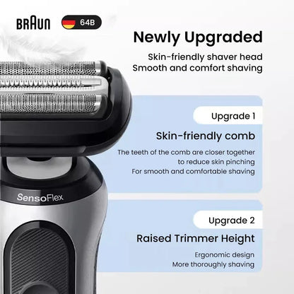 64B Replacement Shaver Head Compatible with Braun Series 6 / 6 Pro