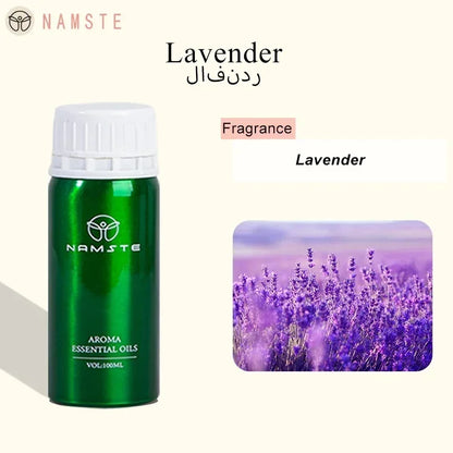 NAMSTE 100ML Hotel Essential Oil Home Aromatherapy Aromatic Oils Fragrance Scent Electric Smell Air Freshener Aroma Diffuser