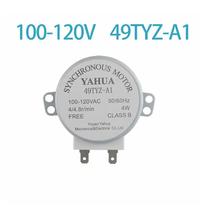 49TYZ-A1 microwave oven motor rotary table motor permanent magnet synchronous motor 100V-120V 4/4.8 rpm