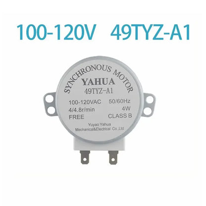 49TYZ-A1 microwave oven motor rotary table motor permanent magnet synchronous motor 100V-120V 4/4.8 rpm