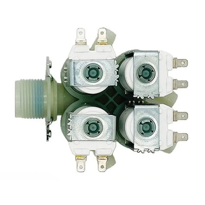 Replacement 4-Way Water Inlet Valve Compatible with LG Washer – Fit 5220FR2008L, WD-A12355DS, A14397DS – 4-Port Solenoid-DC12V