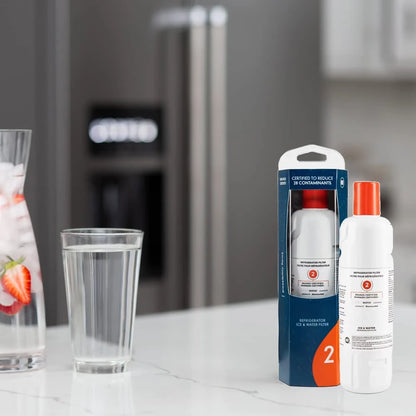 Replacement Refrigerator Water Filter Compatible with Whirlpool EDR2RXD1 / W10413645A / WRF989SDAB