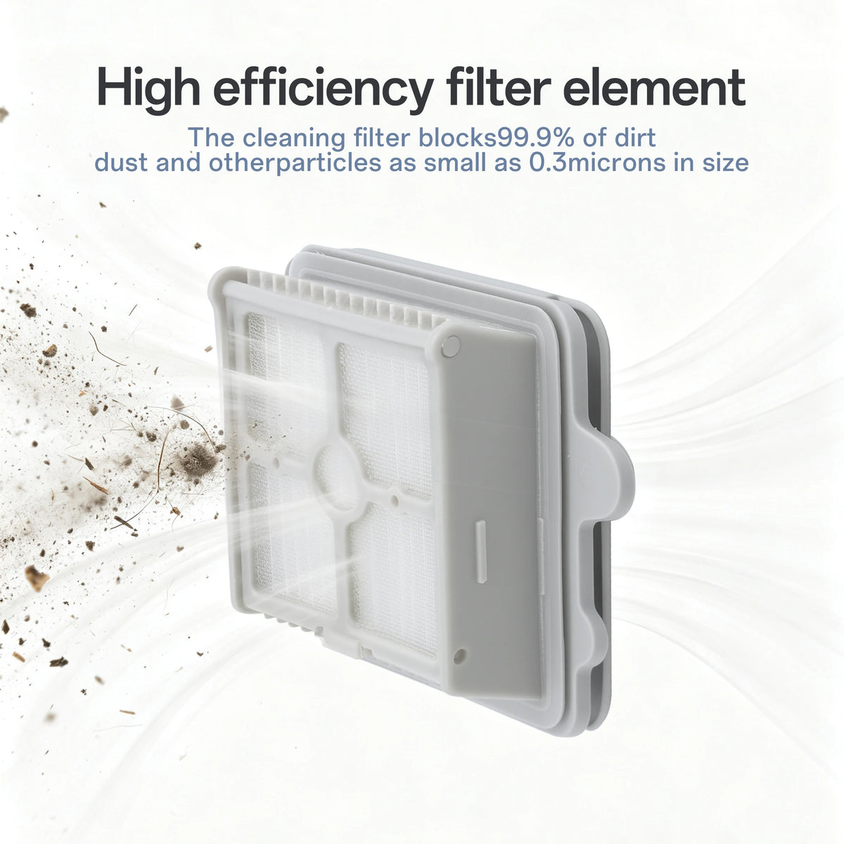 Compatible with Roborock F25 /F25 ACE /F25 Combo /F25 ALT/F25 LT/RT/GT/XT/BX Brush Roll Filter Wet Dry Vacuum Cleaner Replacement Parts