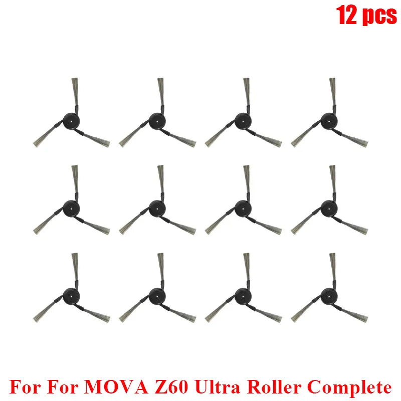 Accessories For MOVA Z60 Ultra Roller Complete/ Z60 Ultra Roller SA/ Trouver Z60 Ultra Parts Main Side Brush Mop Dust Bag Filter