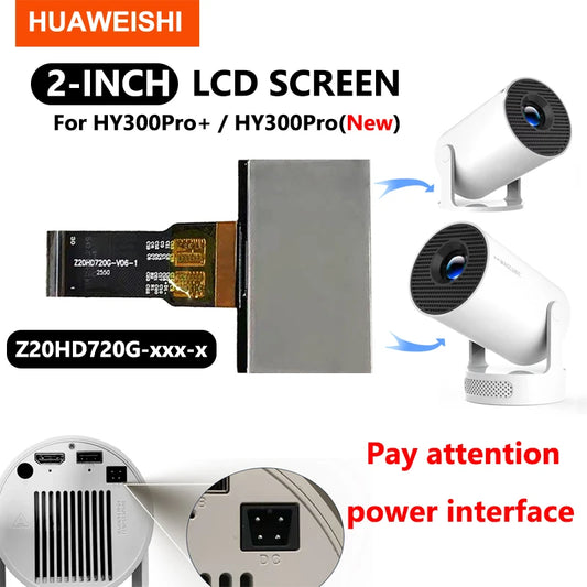 Replacement Projector LCD Panel Compatible with Magcubic Z20HD720G-V06-1 / HY300Pro / 720p