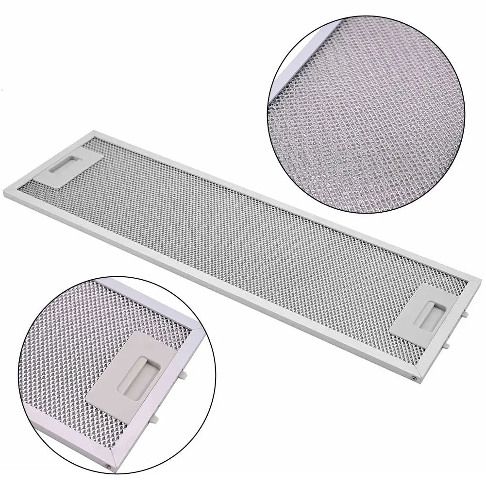 Easy To Install Aluminum Filter Range Hood Filter 525 * 162 * 9mm Replacement Filters Optimal Maintenance