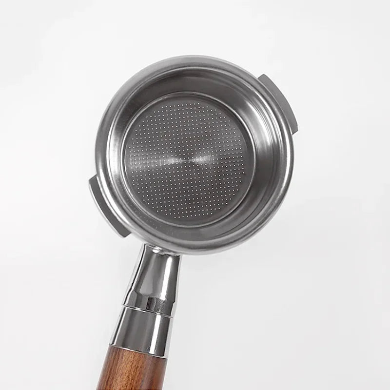 58mm Filter for GAGGIA Coffee Machine Bottomless Coffee Portafilter Home Espresso Solid Wood Handle Barista Tool
