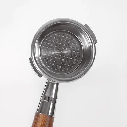 58mm Filter for GAGGIA Coffee Machine Bottomless Coffee Portafilter Home Espresso Solid Wood Handle Barista Tool