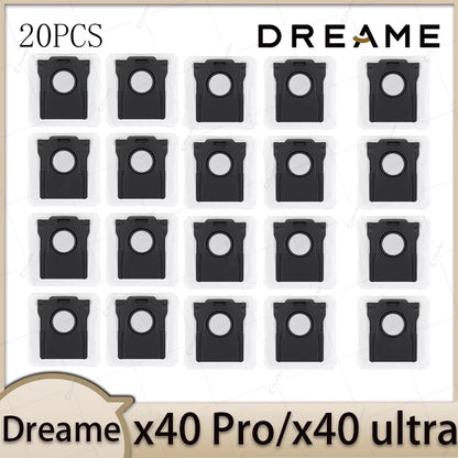 Dreame X40 Pro X40 Ultra Robot Vacuum Cleaner Accessories Main Brush Side Brush HEPA Filter Mop Cloths Dust Bag Par