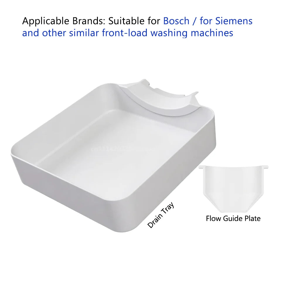 Washing Machine Drain Tray Drain Funnel Water Catch Tray Drainage Tray Washer Filter Cleaning Water Collector Prevent