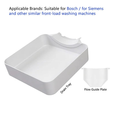 Washing Machine Drain Tray Drain Funnel Water Catch Tray Drainage Tray Washer Filter Cleaning Water Collector Prevent