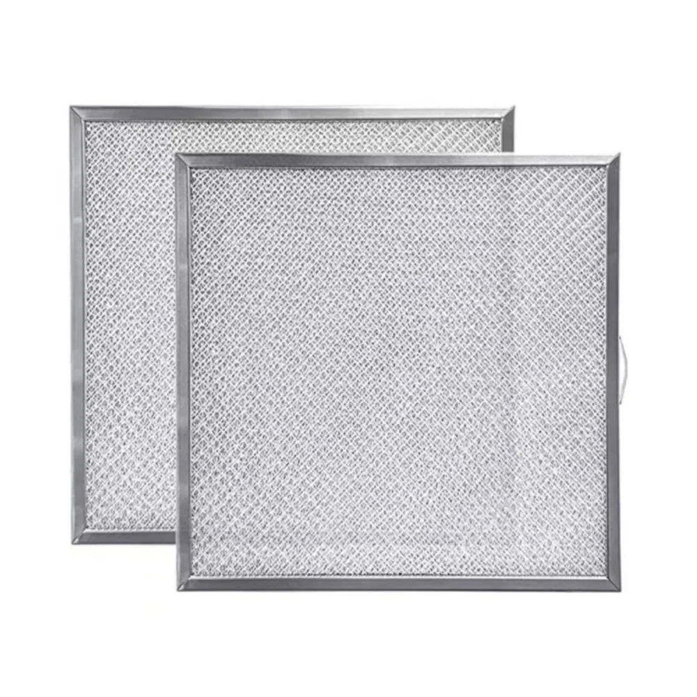 2PC Active Carbon Filter 11.8x11.3 Inch Metal Mesh For Nutone Range Hood QT2000 WA6500 99010317 Ductless Ventilation Replacement