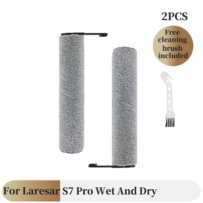 For Laresar S7 Pro Wet And Dry Vacuum Cleaner Replacement Main Roller Brush And Filter Set Household Merchandises Cleaning Parts