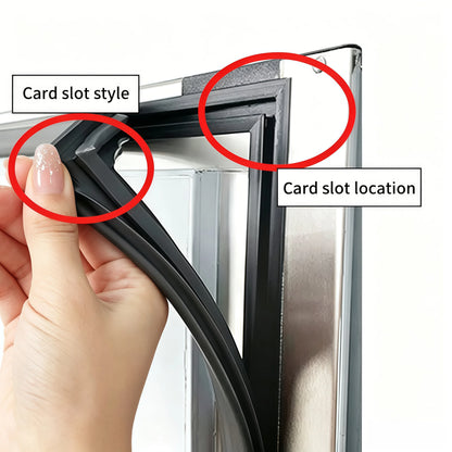 Refrigerator Door Seal — 5M — PVC Magnetic — Custom Size