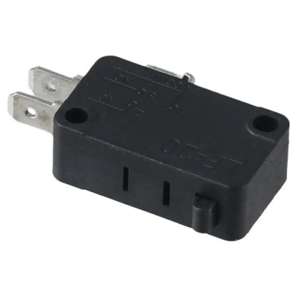 12Pcs Practical 125V/250V 16A SPDT Snap Action Button Black Connector Actuator Replacement Accessories Microwave Oven Door
