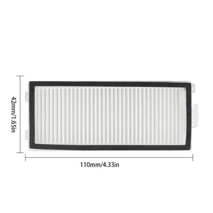 Compatible with Roborock Q Revo MaxV/Q Revo S/Q Revo Pro Robot Vacuums Cleaner Accessory Dust Bag Main Side Brush HEPA Filter Mop Cloths Spare