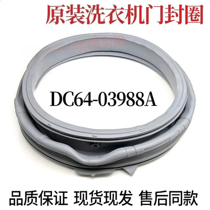 Compatible with Samsung Front Load Washing Machine Door Seal DC64-03235A/B DC64-03197A Rubber Gasket Washer Spare Part