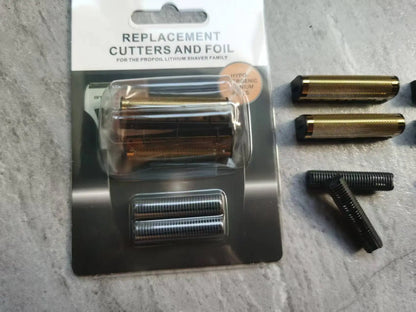 Replacement Foil & Cutters Compatible with Andis 17205 / 17225 — Part Options