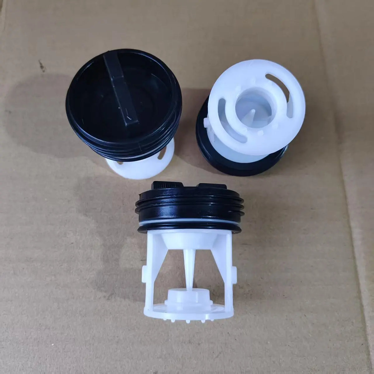 Washing Machine Drain Pump Cover Filter Compatible with Samsung Haier Little Swan TCL Midea Washer Drainage Plug Replacement Parts