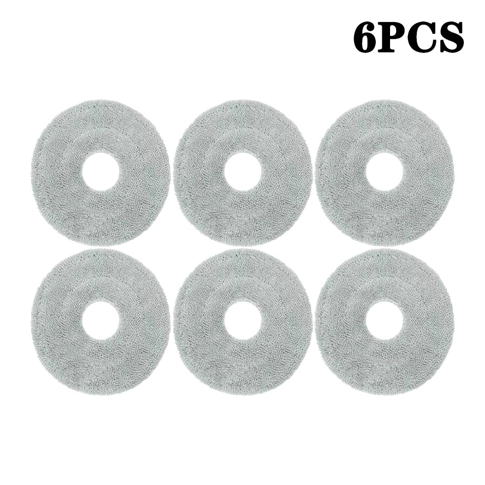 Compatible with Xiaomi Robot Vacuum H50/H50 Pro Robot Vacuum Cleaner Accessories Mop Dust Bag Main Brush Side Brush Hepa Filter Replacement