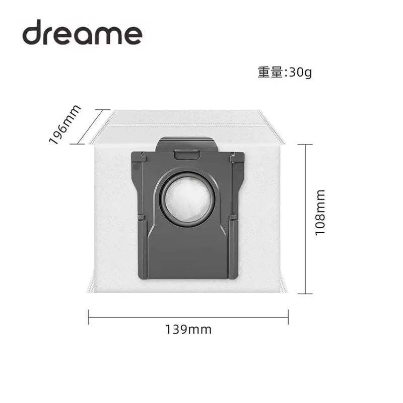 For Dreame X60 Max Ultra Complete X60 Ultra Robot Vacuum Cleaner Accessories Main Roller Side Brush Hepa Filter Bag Parts