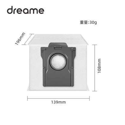 For Dreame X60 Max Ultra Complete X60 Ultra Robot Vacuum Cleaner Accessories Main Roller Side Brush Hepa Filter Bag Parts