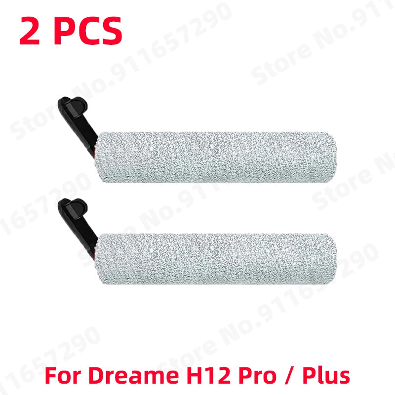 For Dreame H12 Pro / Plus Spare Parts Wet Dry Vacuum Cleaner Soft Roller Brush Hepa Filter Replacement Accessories