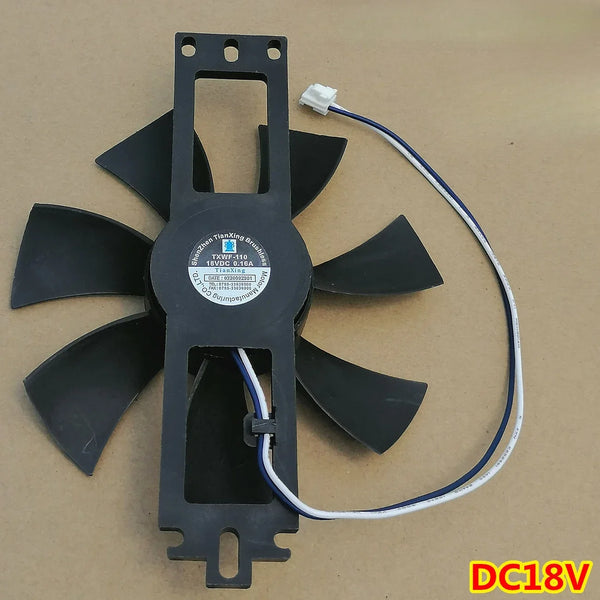 TXWF-110 / TXWF-116 PD-1225MS DC 18V Brushless Motor Cooling Fan Accessories For Midea Induction Cooker Parts