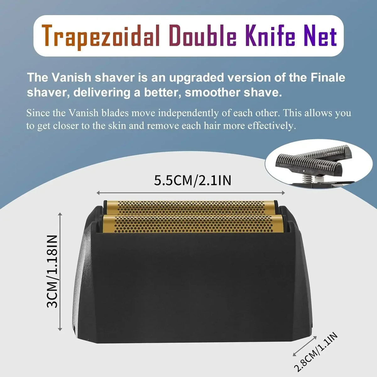 Replacement Foil & Cutter — Vanish 8173-700 Set Options