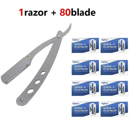 Folding Straight Razor — Blade Options