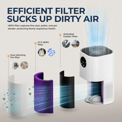 H13 True Hepa Filter for Air Purifier AP-T1 AP-T2