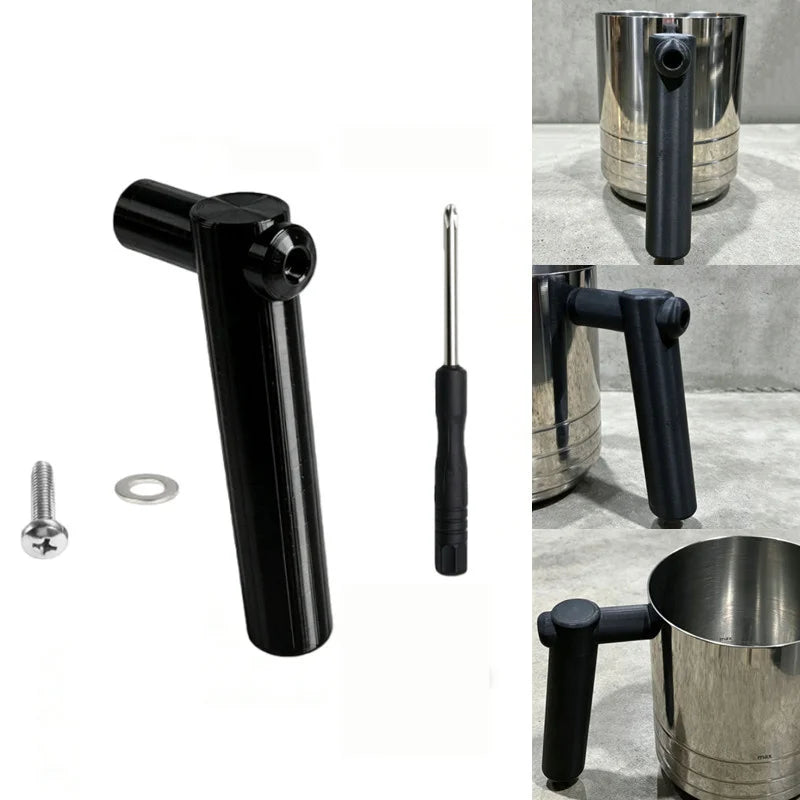 Fits NINJA CAFE LUXE ES601 ES655 ES701 Coffee Machine,1 Set Replacement Handle Kit for Latte Art Milk Frothing Pitcher Jug Cup