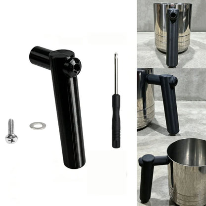 Fits NINJA CAFE LUXE ES601 ES655 ES701 Coffee Machine,1 Set Replacement Handle Kit for Latte Art Milk Frothing Pitcher Jug Cup