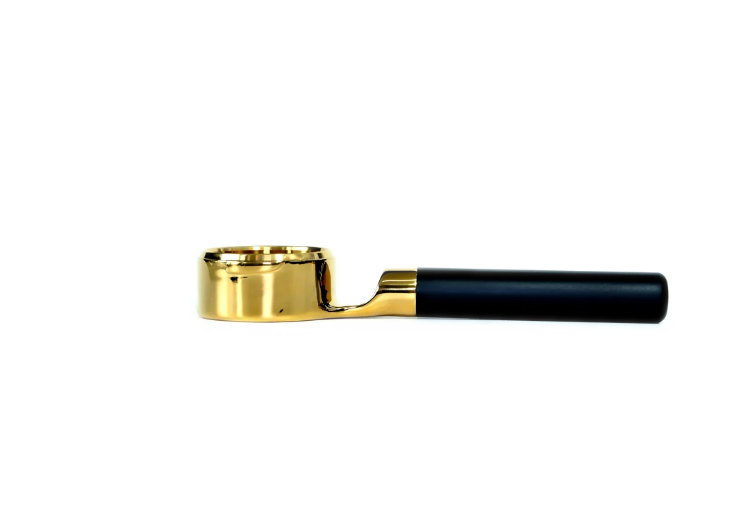MISCHIEF Black Bottomless Handle Protafilter 2 Ears 58mm Stainless Steel Bottomless Coffee Portafilter for E61 GROUP
