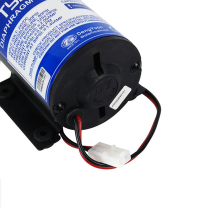 Coronwater RO 24V 50gpd Water Booster Pump 2500NH Increase Reverse Osmosis Water System Pressure